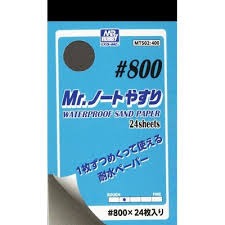 Mr. Notebook Waterproof Sandpaper #800